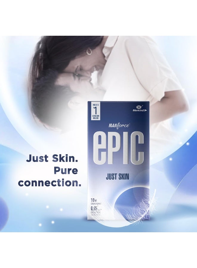 Manforce Epic Just Skin 10N Condoms | 0.05mm Ultra Thin - Image 5
